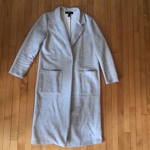 Forever 21 Gray Long Sweater Jacket